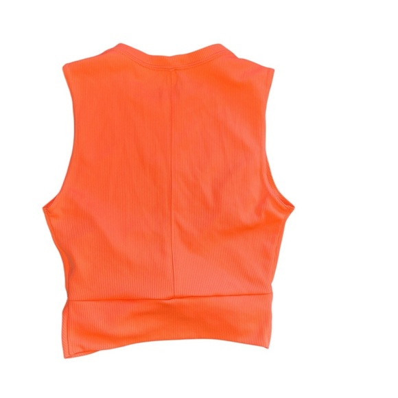 Nike Neon Orange Dri-FIT Cropped Tank – XS – NWT - Picture 2 of 3